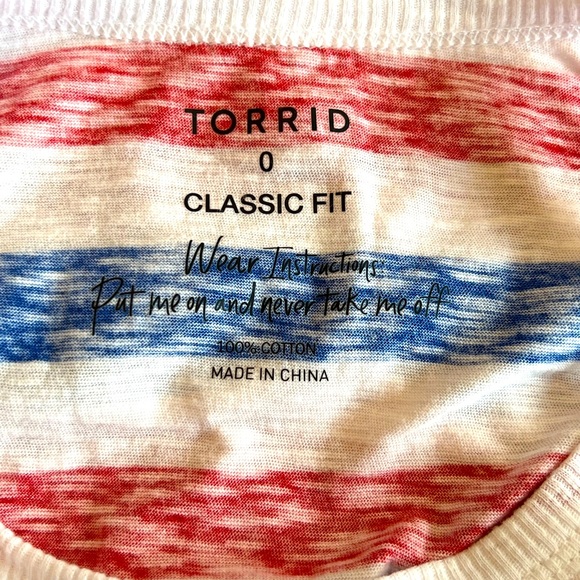 NWT Torrid Heritage Slub High Neck Tank Top Size 0X - Picture 8 of 9
